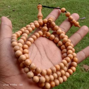 Tasbih cendana wangi semerbak ukuran 8 mm 99 butir