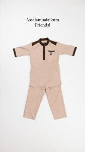 Setelan Koko Kurta Anak Laki Laki Set Kurta Anak usia 3-12 Tahun AMMARKIDS Best Seller