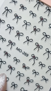 3D Nail Stickers Set | Bow & Star Series | Elegant DIY Nail Art Stickers