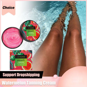 Intensive Tanning Gel Watermelon Tan Accelerator Water-Resistant Outdoor Sun Tan Ultra Quick Bronze Dark Sunless Tanning Lotion