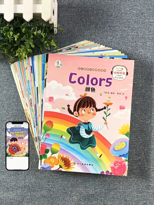 【Hot Sales】小学一二三四五六年级英语绘本分级阅读纯正发音入门篇+基础篇+提高篇 小学生英文课外阅读书幼儿启蒙有声绘本少儿英语入门自然拼读教材100 Books/Set Childrens English Early Learning Picture Book Graded Reading Storybook Enlightenment Cognitive Tale Bedtime Story