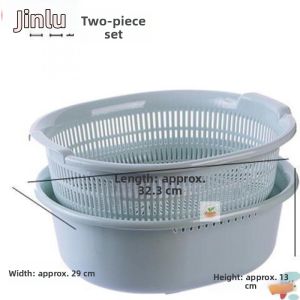 Jiaxun | Double Layer Kitchen Drainer Basket