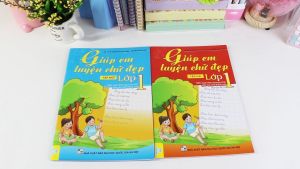 Sách - Combo 2 tập Giúp Em Luyện Chữ Đẹp Lớp 1  - Biên soạn theo CT GDPT mới - ndbooks