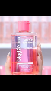 Glad2Glow B12 All IN ONE Makeup Remover Semua Kulit Lembut cleansing oil & Micellar water 3:7