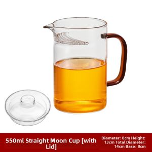 Heat-resistant Transparent Filtered Tea Cup