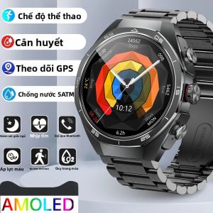 Đồng Hồ Thông Minh DAORKOW Tích Hợp Tai Nghe Bluetooth 2 Trong 1 GPS Theo Dõi Sức Khỏe Gọi Điện Bluetooth - Thiết Bị Theo Dõi Thể Dục Theo Dõi Giấc Ngủ