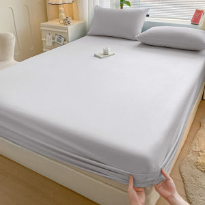 KAMONI | All Season 100% Cotton Fitted Sheet Bed Cover