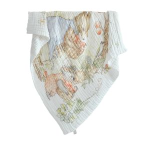 ผ้าขนหนูอาบน้ำผ้าฝ้ายแท้ BUBBLE TREE 6 ชั้น Super Soft สำหรับเด็กแรกเกิด ผ้าขนหนูอาบน้ำเด็ก ผ้าขนหนูผ้าปะการัง