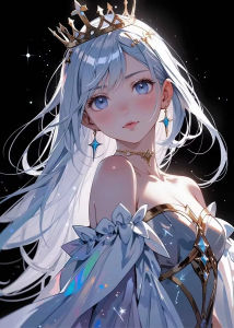Kayou | Modern Classic Fairy Tale Forest Elf Dreamy Beautiful Mysterious Queen Print Diamond Painting Wall Art Pictures Home Decor