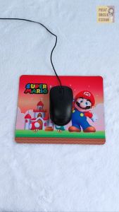 Mousepad Praktis Alas Mouse / Tatakan Mouse Aneka Motif Mudah Dibawa Ideal Untuk Kerja Dan Gaming