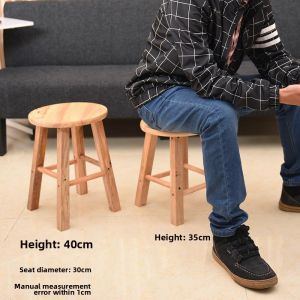 DANBIYIN | High Wooden Bar Stool