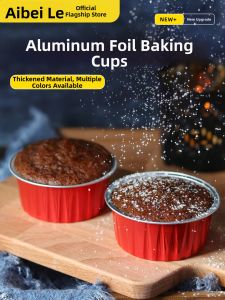 ABLPACK | Round Snowy White Cake & Pudding Packaging Box Foil