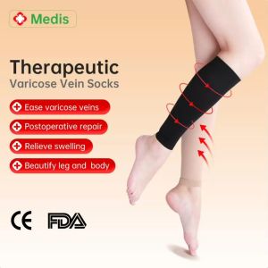 Kaos Kaki Kompresi Stoking Varises Ⅱ Pendek Untuk Kaki Bengkak Medical Compression Stocking