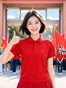 Custom Printed High School Graduation T-Shirt Polo Shirt