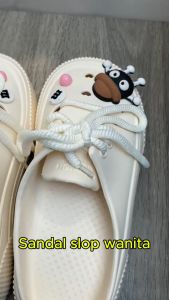 Sandal baim wanita lucu ringan anti air kekinian trendy bahan phylon eva