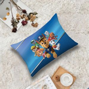 Paw Patrol | P-PAW P-Patrol-ES Cartoon Cushion Cover Rectangle Pillow Cover Hit Product Comfortable Warm Bedding Party Gift
