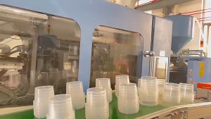 500ml Clear Plastic Bucket Container with Lid