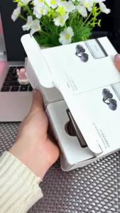 【HTC NE67】Bluetooth V6.0 Earphones AI Translator Earbuds TWS Earclip Wireless Headphones Portable with a Hanging Chain