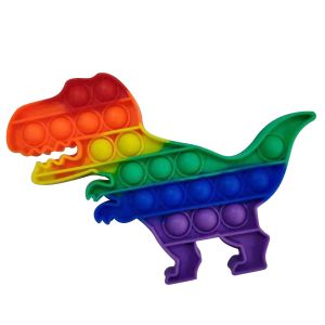 Đồ Chơi Giảm Stress Tương Tác Cảm Giác Giác Quan Rainbow Pop Push Bubble Dành Cho Trẻ Em & Người Lớn