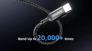 InnoStyle PowerFlex Ultra 100W USB-C to USB-C cable  Fast Charging Cable for iPhone 16 Pro Max iPhone 17 Pro Max iPhone 15 Pro Max Samsung S23 UltraSamsung S24 Ultra ipad Pro 2021 Apple MacBook Air MacBook Pro Huawei Matebook