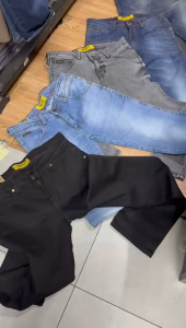 MC WISCER Celana Panjang Pria Jeans Terbaru Model Skinny Bahan Denim Jeans Tidak Luntur Distro New