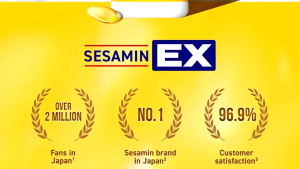 【Buy 2 get 1 free】Suntory Sesamin EX Dietary Supplement 90 Softgels – Energy Vitality & Health Support