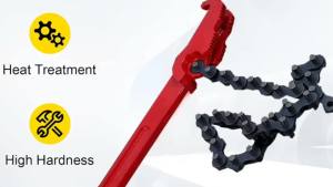 Cờ Lê Xích Lực Mạnh 12 Inch Có Thể Đảo Chiều Làm Bằng Thép Carbon Dụng Cụ Lọc Dầu Dùng Cho Phụ Kiện Đường Ống Phù Hợp Với Đường Kính Lên Đến 6 Inch