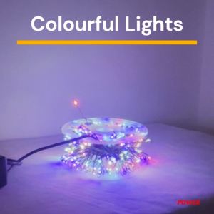 Elegant 10M Copper Wire LED Fairy String Lights for Christmas Decor - Multi-Color