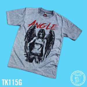 เสื้อยืดคอกลมแขนสั้น ผ้าTK พิมพ์ระบบ Sublimation นุ่ม สวมใส่ สบาย ระบายอากาศไม่ร้อน ( รหัสสินค้า TK 115 )