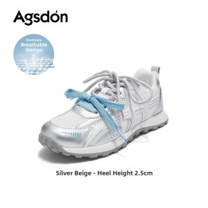 Agsdon | Breathable Mesh Summer Thin and Thick Sole Womens Training Shoes