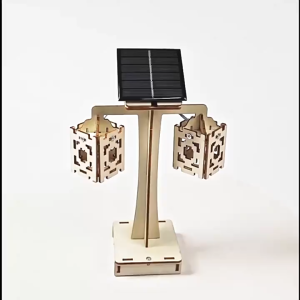 doubleYX Solar Lamp Post STEM DIY Kit | Kids Solar Energy Science Project | Hands-On Educational Toy