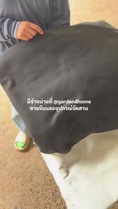 ผ้ากระชับ ชนิดไม่ถักทอ เส้นใยสั้น สีขาว/ดำ 150 กรัม กว้าง 2 เมตร สำหรับ จัดสวน ปูรองดิน พันท่อ