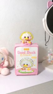 Mini Cute Cartoon Good Duck Nano Bricks Building Blocks Toys Birthday Gift Cute Model Decoration