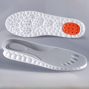 XIANZHAO | Mens and Womens High Elasticity Shock Absorption Wear Resistant Anti-Slip Running Shoe Insoles Breathable Absorbent Summer Odor Control