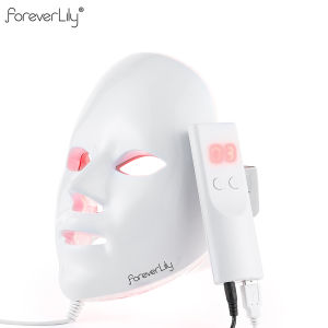 foreverlily Facial LED Mask Device 7 colors Light Therapy Photon Beauty Machine Skin Rejuvenation Face Care Treatment Anti Acne