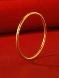 FANSIRUI | Classic Antique Style Silver and Gold Bangle