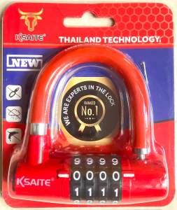 Khoá số tự chọn 4 số KSAITE rộng 7P - chống cắt kháng mưa - dễ sử dụng - Đổi trả 14 ngày