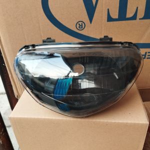Hitam headlamp atau Reflektor lampu depan plus mika mio old mio sporty reflekto nya hitam tapi mika nya tetap bening ya