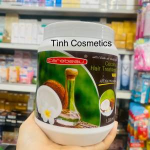 Kem ủ tóc kem hấp tóc chiết xuất dừa Carebeau 1000ml