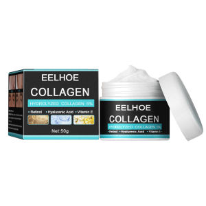 Eelhoe Anti Aging Cream Moisturizing For Men Anti Wrinkle Face Cream For Man Hyaluronic Acid Moisturizing Face Cream Firming Skin Improve Dry Skin Anti Wrinkle Anti Aging Collagen Whitening Moisturizing Face Essence Brighten Skin Repair
