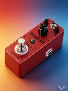 Rowin LEF-3810 Crush Bit Bitcrusher Lo-Fi Guitar Pedal Với 3 Chế Độ Lọc True Bypass Hiệu Ứng Kim Loại Nhỏ Gọn