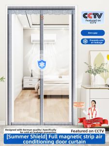 SHULIAN | Anti-wind Cold-resistant Transparent Soft Air Conditioner Curtain Divider
