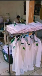 BAHAN Bellini Savana Premium Pakaian Dinas Harian Kementerian Agama terbaru PDH PUTIH KEMENAG terbaru 2024 kemeja kemenag terbaru kemeja kemenag 2024+ BONUS PIN KOPRI KEMENAG & NAME TAG MAGNET