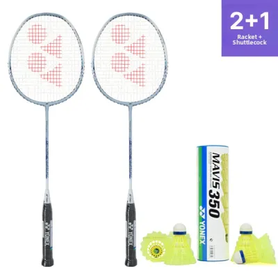 Yonex | Yonex Nanoflare Gs 2 Rackets + Mavis 350 Mid Shuttlecock