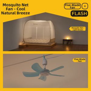 Simplified No-assembly Mosquito Net Bed Tent