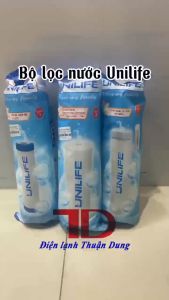 Bộ 3 lõi lọc nước Unilife 123 linh kiện thay thế dành cho máy lọc nước RO - Điện Lạnh Thuận Dung