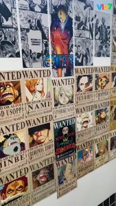 POSTER ANIME ONE PIECE BOUNTY HUNTERS + FREE STICKER / FREE CUSTOM / KUALITAS REAL PICT