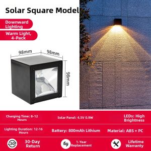 JUCHUENG | Solar Waterproof Outdoor Lamp