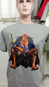Kaos Pria 3 Dimensi Motif Shanks Luffi Tshirt Oblong Katun 24s H0186 By Hans & Co
