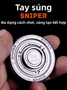 YIJUE | Sniper Design EDC Stress Relief Stainless Steel High-tech Spinner Toy